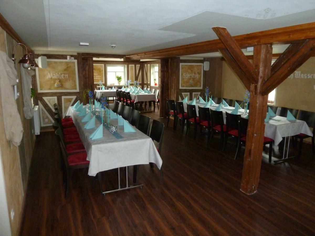 Oberdorla Brauereigasthof Marktmuhle מראה חיצוני תמונה
